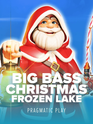 Big bass Christmas Frozen Lake